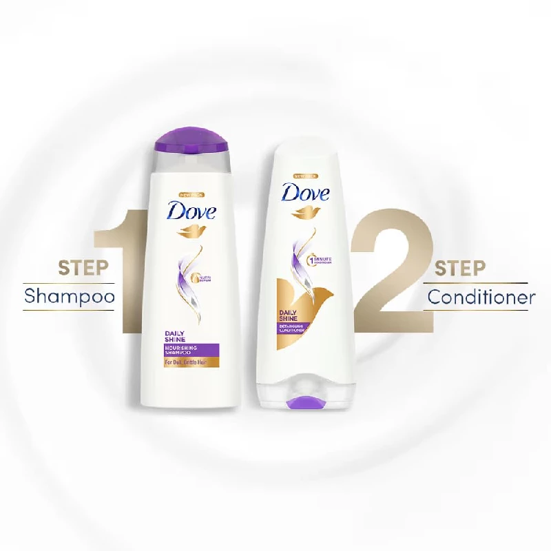 Dove Daily Shine Shampoo, 340 ml-5.webp